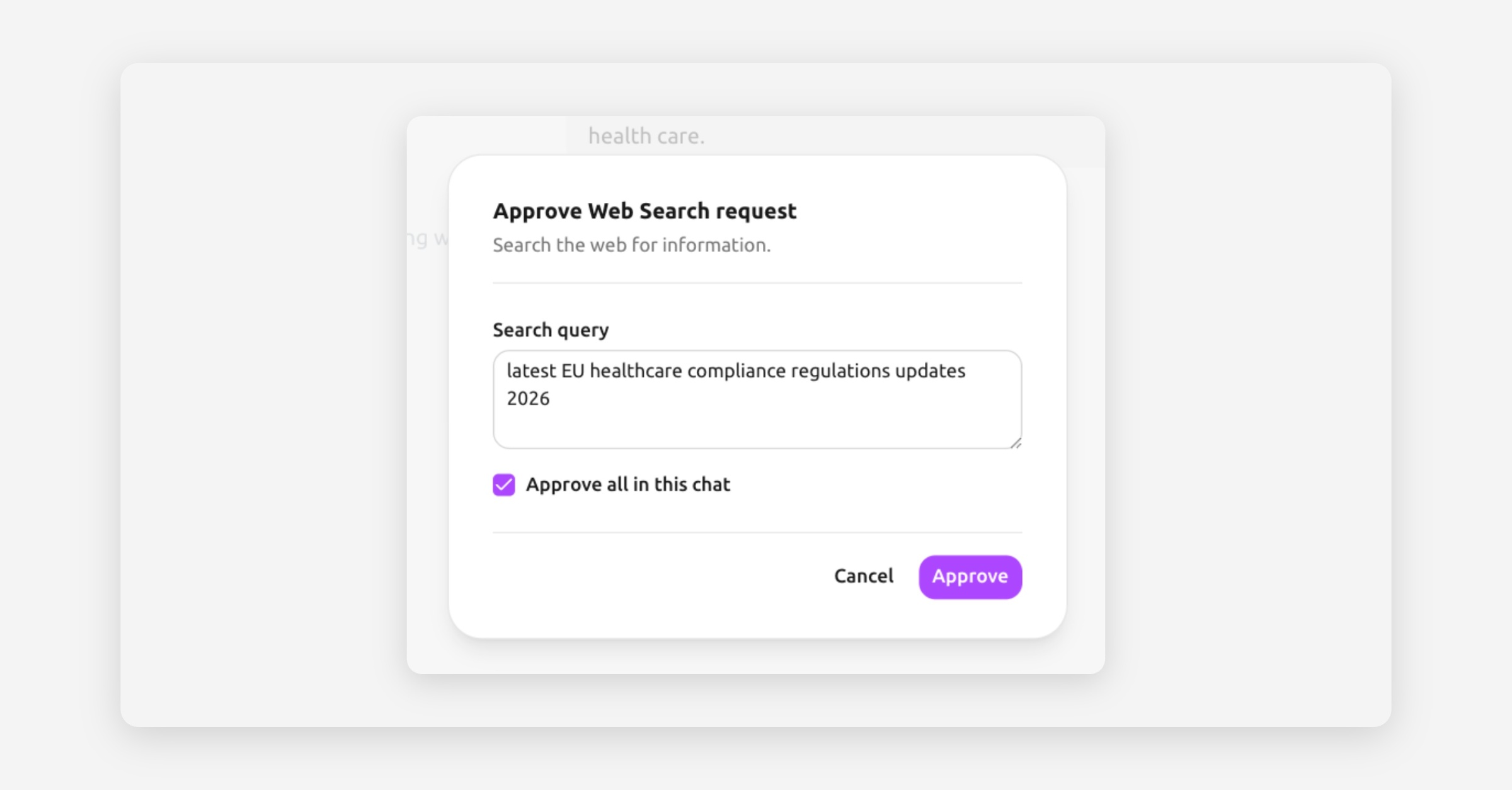 Approval System