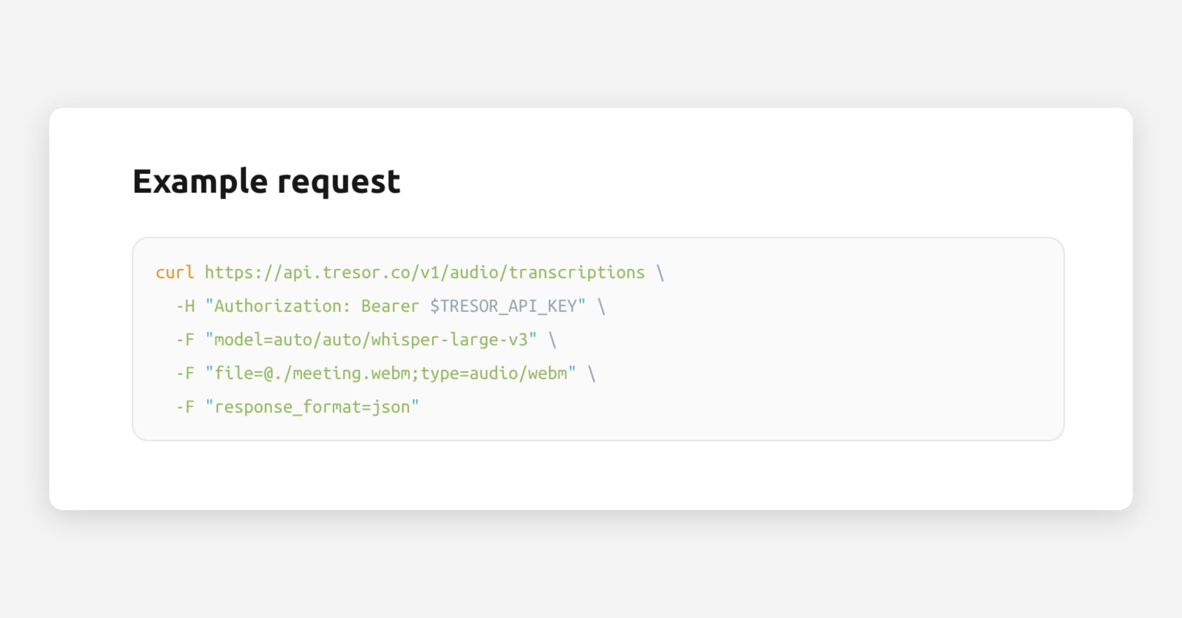 Turn audio into text