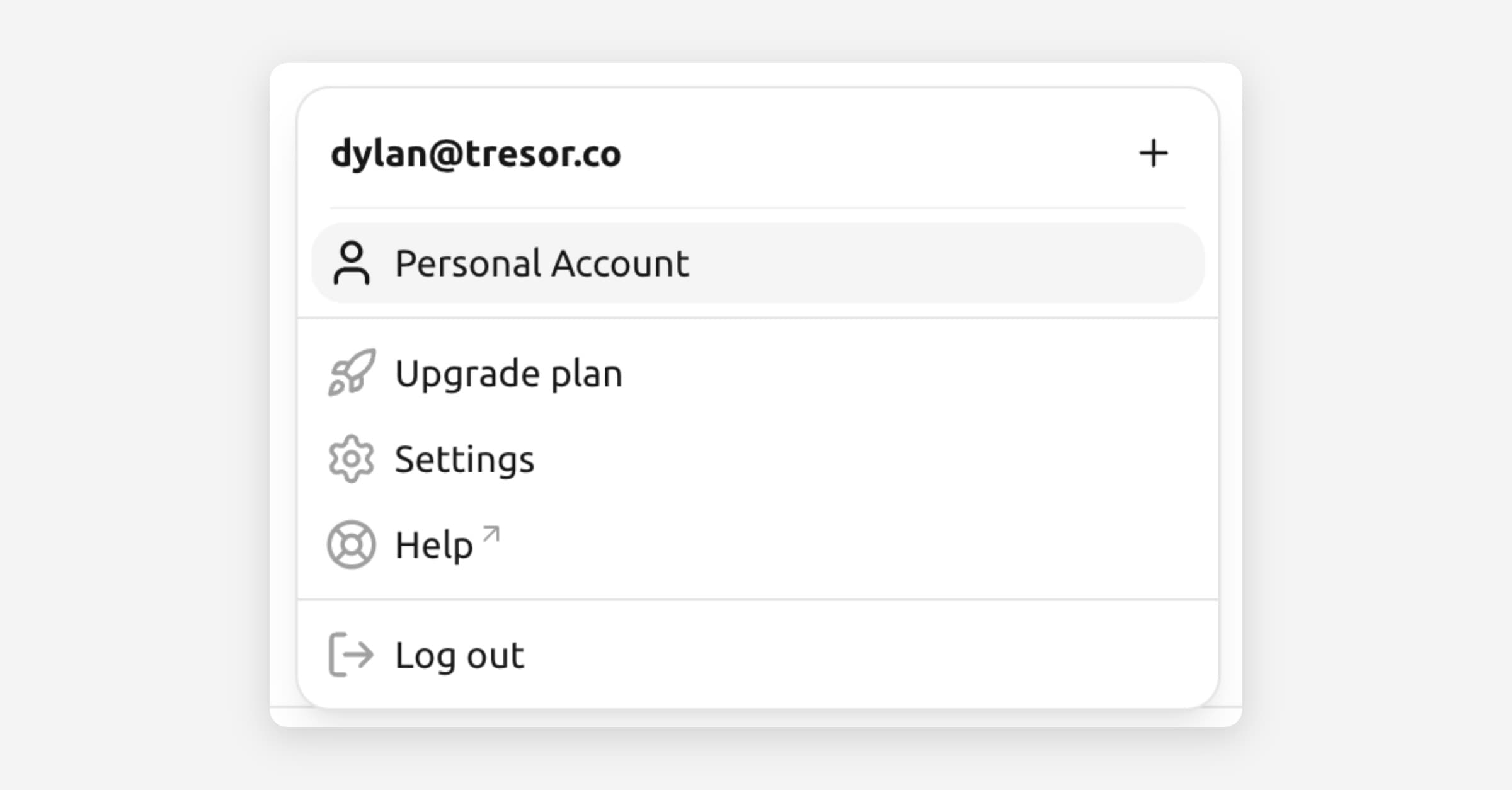 Managing your account